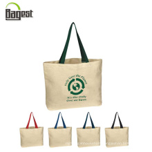 Long Handle Shoulder Grocery Promotional Cotton Tote Bag